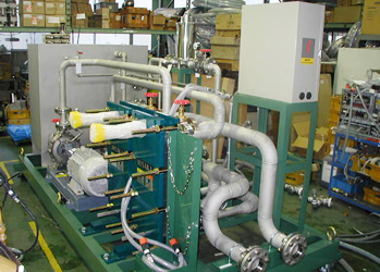 大型 水-水熱交換式冷却水循環装置